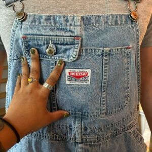 Light wash Ikeda Overalls